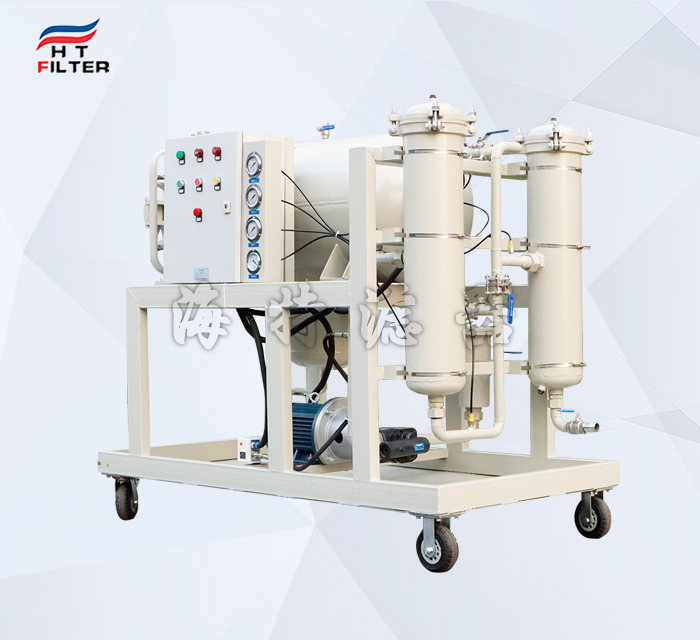 聚結脫水濾油機工作原理是怎樣的？