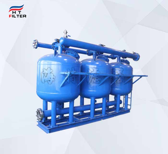 循環(huán)水過濾淺層砂過濾器介紹及選型