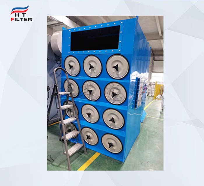 鋼廠煙塵濾筒除塵器