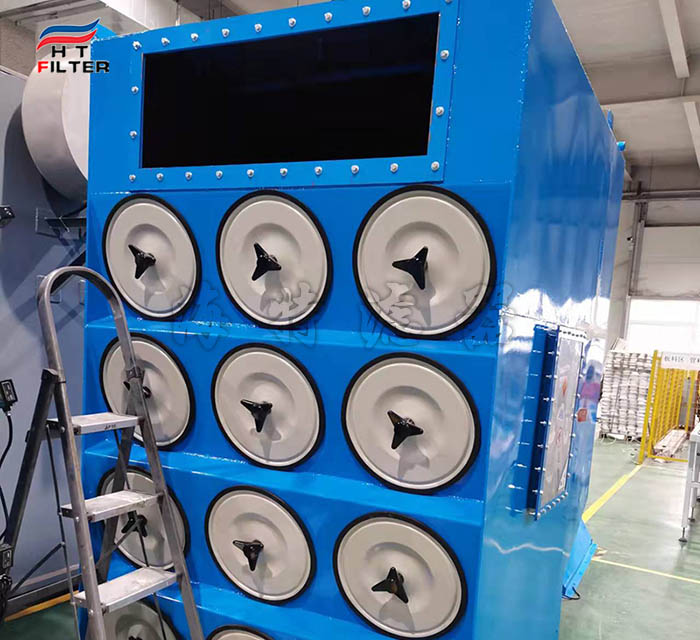 塑料破碎粉塵收集濾筒除塵器