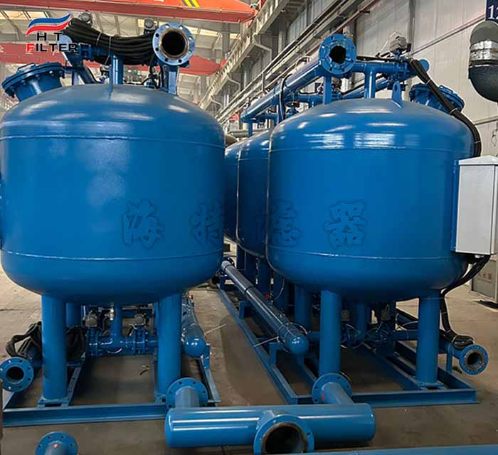 冷卻循環(huán)水淺層砂濾裝置